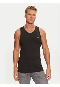 Guess Komplet 2 tank topów U97G15 KCD31 Czarny Regular Fit. Kolor: czarny. Materiał: bawełna