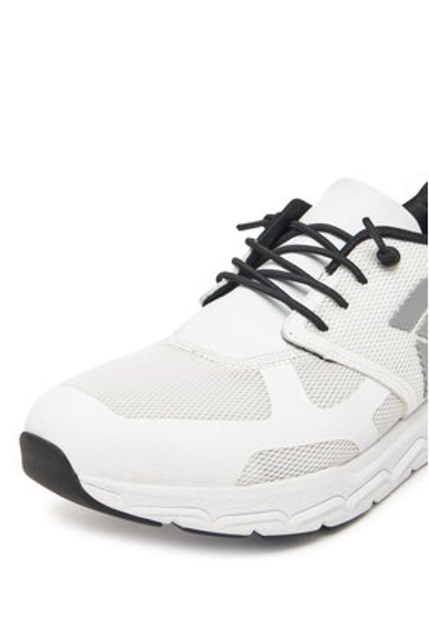 Rieker Sneakersy M9000-80 Biały. Kolor: biały. Materiał: materiał