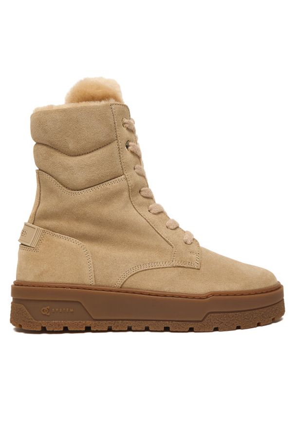 Bogner Trzewiki Calgary S 1 22546363 Beżowy. Kolor: beżowy. Materiał: skóra