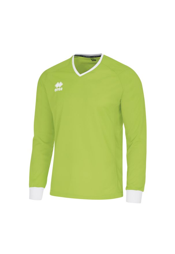 ERREA - Koszulka z długim rękawem Errea Lennox. Kolor: biały, wielokolorowy, zielony. Długość rękawa: długi rękaw. Długość: długie. Sport: piłka nożna