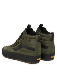 Vans Tenisówki MTE Sk8-Hi Waterproof Insulated VN000DAQ2031 Khaki. Kolor: brązowy. Materiał: materiał #6