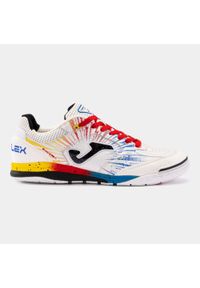 Joma - Buty halowe do piłki nożnej męskie, Top Flex 24 TOPW IN. Kolor: czerwony, wielokolorowy, biały. Materiał: syntetyk, materiał. Sport: piłka nożna