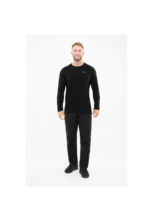 Viking - Longsleeve męski VIKING Andali Man. Kolor: czarny. Długość rękawa: długi rękaw