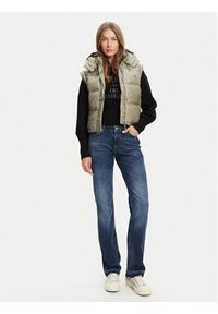 Guess Bezrękawnik W5YL11 WHDO2 Zielony Regular Fit. Kolor: zielony. Materiał: syntetyk. Długość rękawa: bez rękawów #4