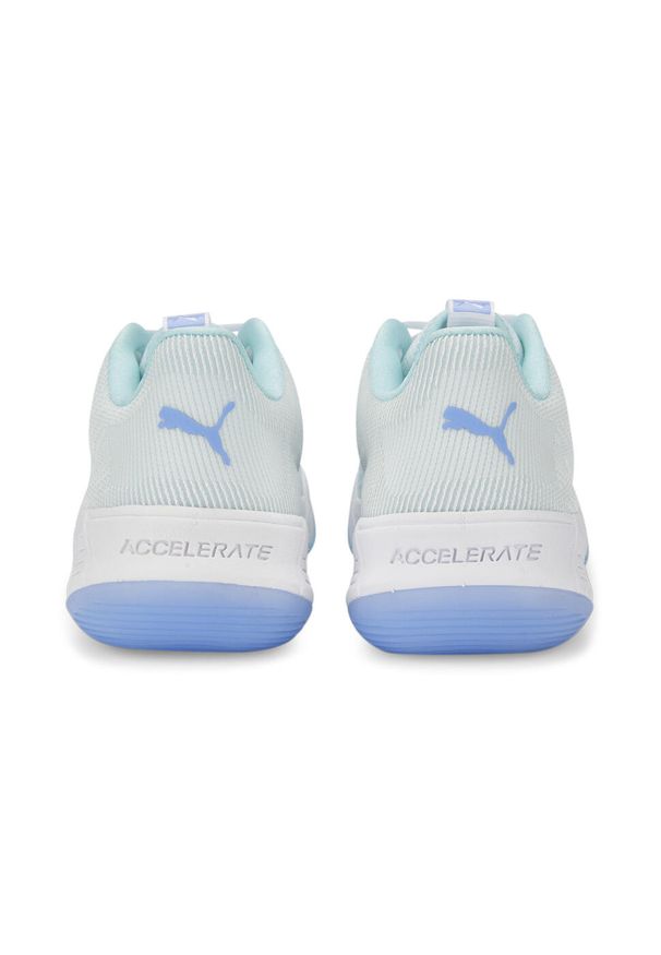 Buty do piłki ręcznej damskie Puma Accelerate Turbo Nitro Ii W. Kolor: fioletowy, biały, wielokolorowy. Materiał: materiał