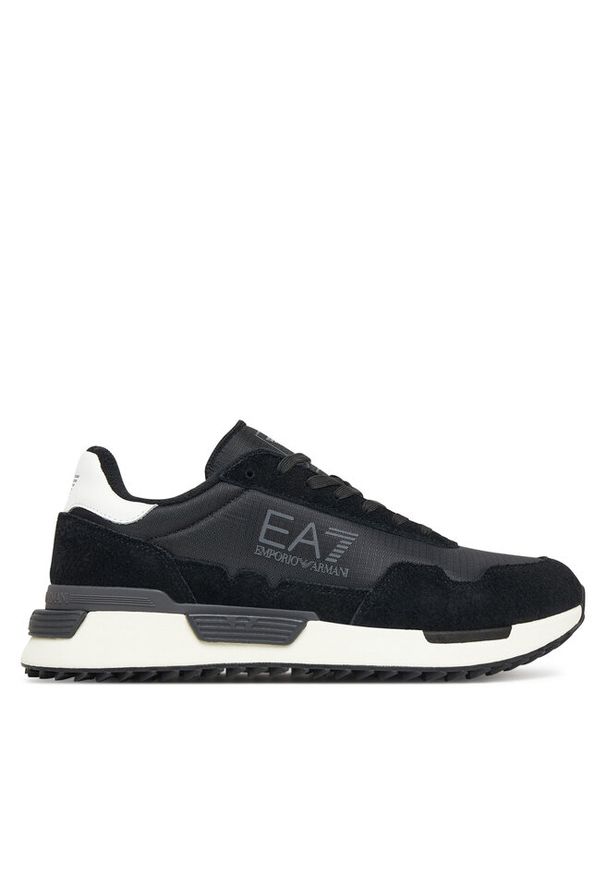 Sneakersy EA7 Emporio Armani. Kolor: czarny