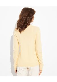 CAPPELLINI - Żółty sweter z wełny i kaszmiru. Kolor: żółty. Materiał: wełna, kaszmir. Długość rękawa: długi rękaw. Długość: długie #3