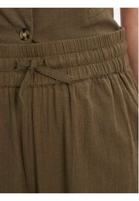 Vero Moda Spodnie materiałowe Caia 10333796 Zielony Wide Leg. Kolor: zielony. Materiał: bawełna #5