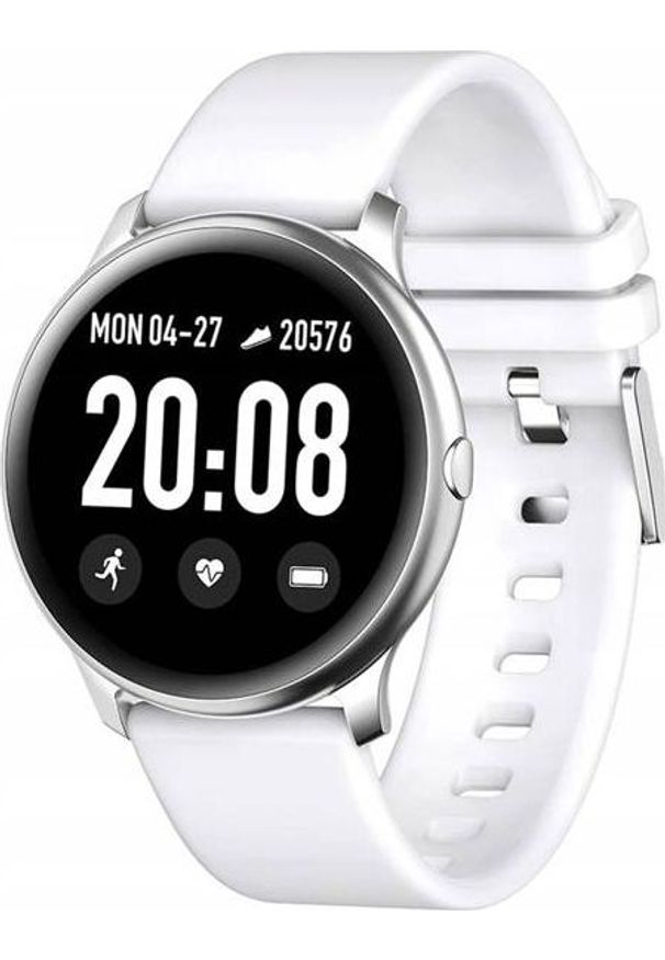 Smartwatch King Watch KW19 Biały. Rodzaj zegarka: smartwatch. Kolor: biały