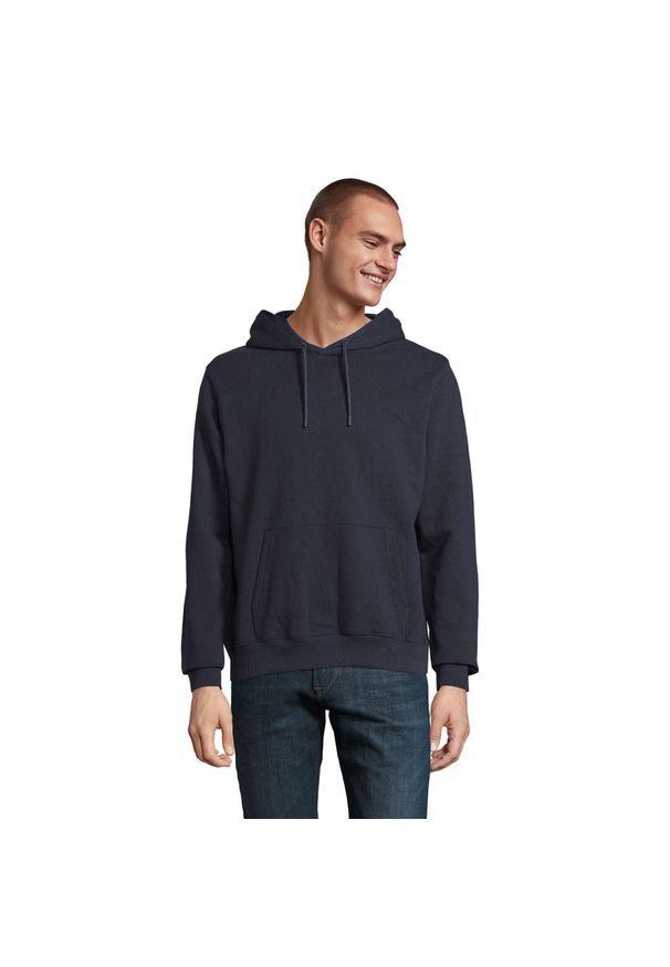 SOL'S - Bluza z kapturem Sol's Nicholas. Typ kołnierza: kaptur. Kolor: wielokolorowy, niebieski, czarny