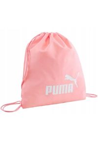 Plecak worek szkolny Puma Phase Gym Sack. Kolor: różowy