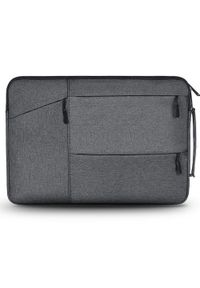 TECH-PROTECT - Etui Tech-Protect Pocket 14'' szary. Kolor: szary. Materiał: materiał #1