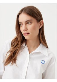 Hugo - HUGO Koszula Emma 50531482 Biały Regular Fit. Kolor: biały. Materiał: bawełna