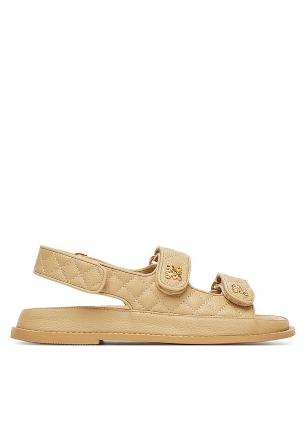 Klapki Nine West. Kolor: beżowy