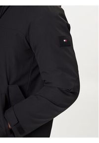 TOMMY HILFIGER - Tommy Hilfiger Płaszcz przejściowy MW0MW41362 Czarny Regular Fit. Kolor: czarny. Materiał: syntetyk #2