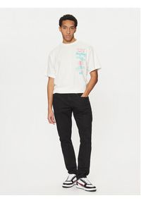 Replay T-Shirt M6880 .000.2660 Biały Loose Fit. Kolor: biały. Materiał: bawełna #5