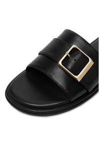 U.S. Polo Assn. Klapki EO-TEMPE001W/6L1 Czarny. Kolor: czarny. Materiał: skóra #4