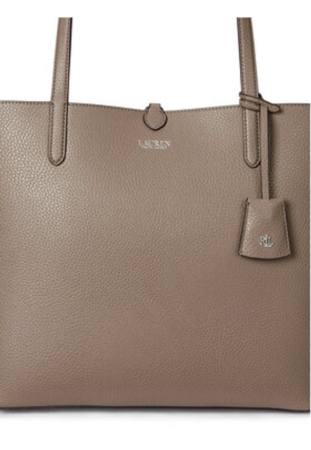 Lauren Ralph Lauren - LAUREN RALPH LAUREN Torebka 431795329072 Brązowy. Kolor: brązowy. Materiał: skórzane