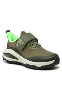 Adidas - adidas Buty Fortarun Atr Lo El K GZ1813 Zielony. Kolor: zielony. Materiał: materiał #1