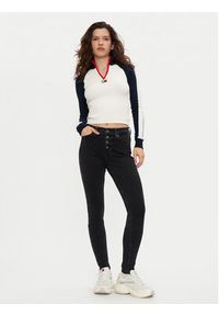 Tommy Jeans Jeansy Nora DW0DW19543 Czarny Skinny Fit. Kolor: czarny #4