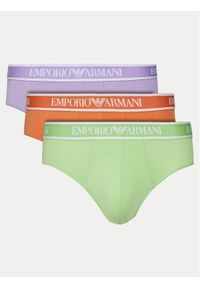 Emporio Armani Underwear Komplet 3 par slipów EM000258 AF10779 MA021 Kolorowy. Materiał: bawełna. Wzór: kolorowy