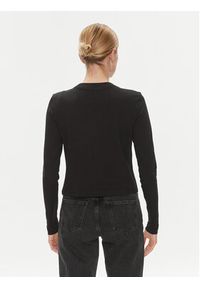 Calvin Klein Jeans Bluzka J20J222644 Czarny Regular Fit. Kolor: czarny. Materiał: bawełna #5