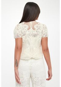 Twinset Milano - Bluzka damska koronkowa TWINSET. Materiał: koronka #3