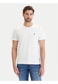 Polo Ralph Lauren T-Shirt 714844756005 Biały Regular Fit. Typ kołnierza: polo. Kolor: biały. Materiał: bawełna #1
