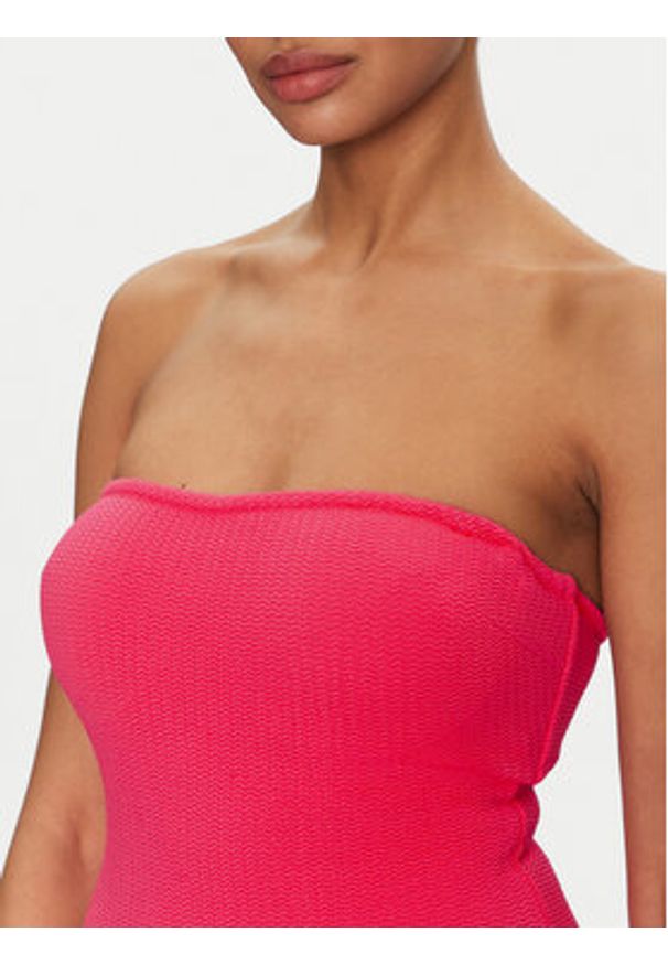 Seafolly Strój kąpielowy Sea Dive 11011DD861 Różowy. Kolor: różowy. Materiał: syntetyk