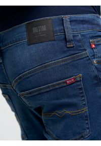 Big-Star - Spodnie jeans męskie dopasowane Ronan 632. Kolor: niebieski. Styl: klasyczny, elegancki, sportowy #4