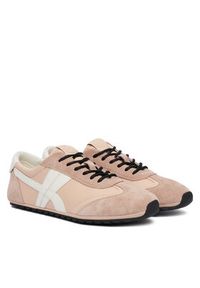 Tory Burch Sneakersy Hank Field180566 Różowy jasny. Kolor: różowy. Materiał: skóra, zamsz #5