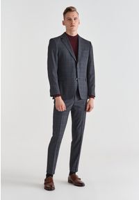 Pako Lorente - PAKO LORENTE – Spodnie męskie garniturowe P21WF-6G-076-G. Materiał: poliester, wiskoza, elastan. Długość: długie. Styl: elegancki #7