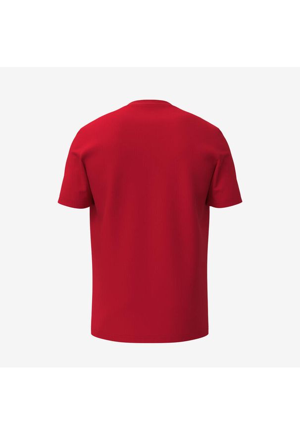 Head - Koszulka z krótkim rękawem dziecięca CLUB BASIC. Kolor: czerwony. Materiał: bawełna, jersey, materiał, poliester. Długość rękawa: krótki rękaw. Długość: krótkie