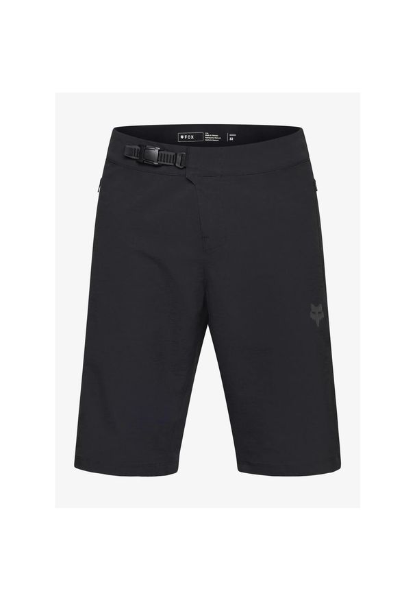 Fox Racing - Szorty rowerowe męskie Fox Ranger Short W/Liner. Kolor: czarny. Długość: krótkie. Sezon: lato