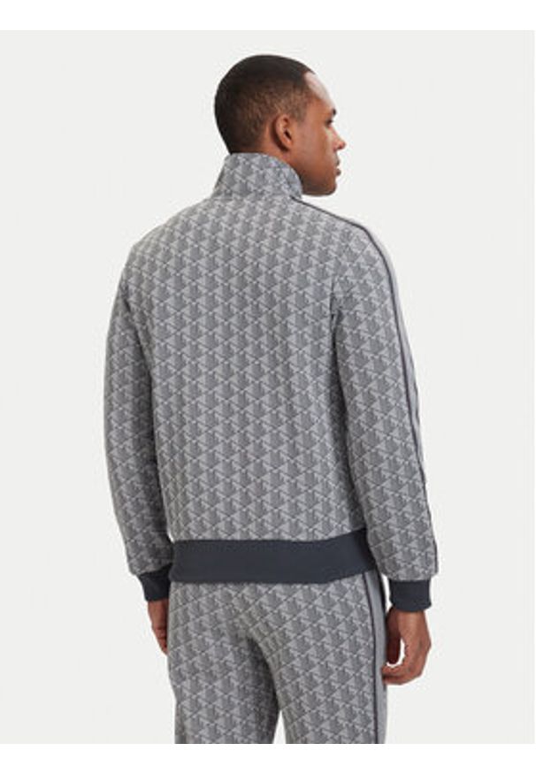 Lacoste Bluza SH1368 Szary Regular Fit. Kolor: szary. Materiał: bawełna