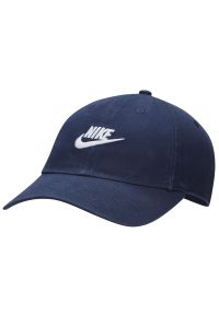 Czapka Nike Club FB5368-410 - granatowa. Kolor: niebieski. Materiał: bawełna. Sezon: lato #1