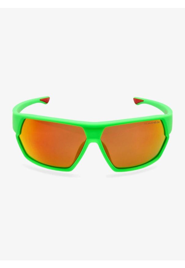Okulary polaryzacyjne GOG G1 - matt neon green/red. Kolor: zielony