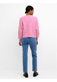 Kaffe Sweter Billa 10508146 Różowy Regular Fit. Kolor: różowy. Materiał: syntetyk #3