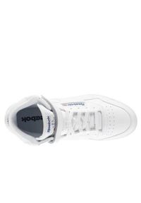 Buty do chodzenia męskie Reebok 100000108. Kolor: biały. Materiał: tkanina, materiał, skóra, syntetyk. Szerokość cholewki: normalna. Sport: turystyka piesza