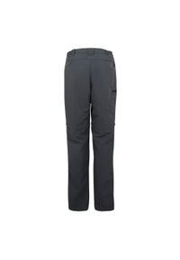 Kobiece spodnie wodoodporne z zamkiem błyskawicznym Regatta Chaska III. Kolor: niebieski, szary, wielokolorowy. Materiał: tkanina, poliester. Sport: turystyka piesza #1