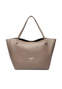 Patrizia Pepe Torebka Borsa 2B0130/L148 Brązowy. Kolor: brązowy. Materiał: skórzane