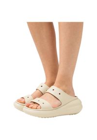 Sandały damskie na platformie Crocs CRUSH. Kolor: beżowy. Obcas: na platformie