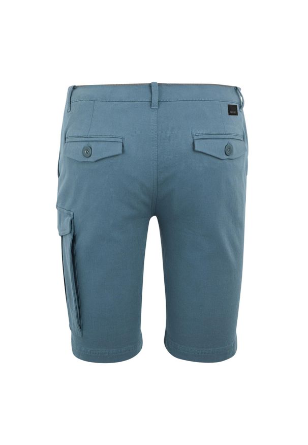 Spodenki cargo Regatta Bendrick. Kolor: czarny, niebieski, wielokolorowy. Sport: turystyka piesza