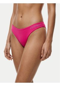 Guess Dół od bikini E6GO28 KF442 Różowy. Kolor: różowy. Materiał: syntetyk #1