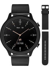 GARETT - Smartwatch Garett 5904238485507 Czarny. Rodzaj zegarka: smartwatch. Kolor: czarny