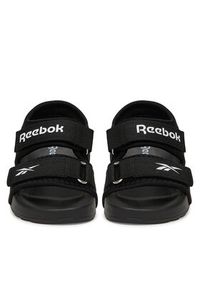 Reebok Sandały CP50-26023(III) Czarny. Kolor: czarny. Materiał: materiał #2