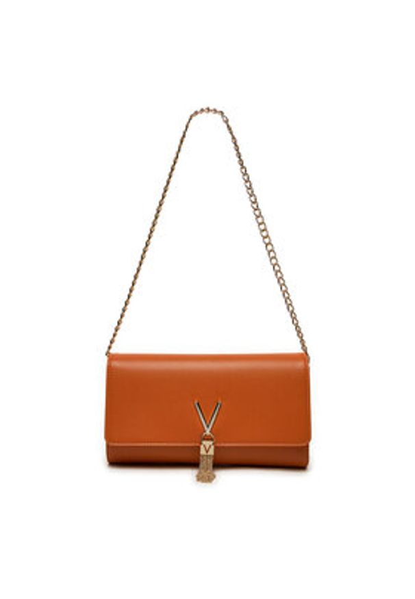 VALENTINO - Valentino Torebka Divina VBS1R401G Pomarańczowy. Kolor: pomarańczowy. Materiał: skórzane