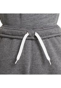 Nike - Spodenki Dziecięce Park 20 Fleece Shorts. Kolor: szary. Styl: sportowy. Sport: turystyka piesza