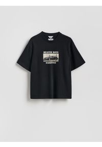 Reserved - T-shirt Beastie Boys - czarny. Kolor: czarny. Materiał: bawełna, dzianina #1