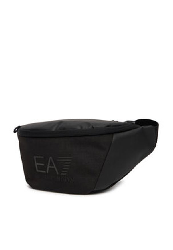 EA7 Emporio Armani Saszetka nerka 7X000073 AF13820 UC001 Czarny. Kolor: czarny. Materiał: materiał